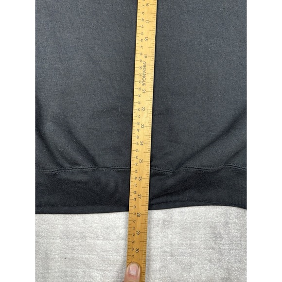 Timberland Sweatshirt Mens XL Black Pullover Y2K Spell Out Crewneck Embroidered - Picture 10 of 12